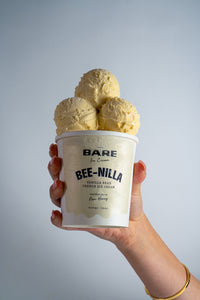 'Bee-Nilla' Vanilla Bean Ice Cream