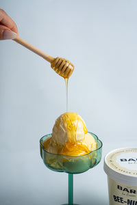 'Bee-Nilla' Vanilla Bean Ice Cream