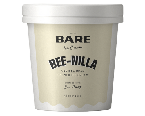 'Bee-Nilla' Vanilla Bean Ice Cream