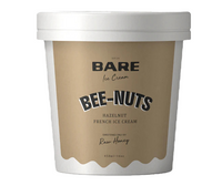 'Bee-Nuts' Hazelnut Ice Cream